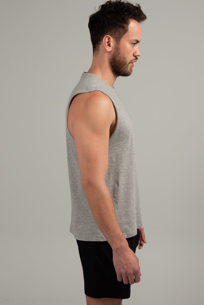 OG Muscle Tee - Grey Marle