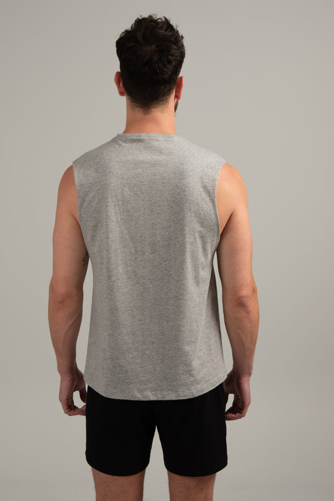 OG Muscle Tee - Grey Marle